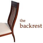 Chair backrest follows your body's natural contours.
